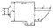 Floor Plan For Finding Area vintage illustration