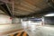 Floor or slope of Multi-storey spiral car park in Tokyo, Japan