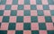 Floor table checkered tiled flat background