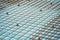 Floor thermal insulation and Wire mesh steel Rebars for reinforced concrete.