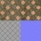 Floor tiles seamless generated texture (diffuse, bump, normal)