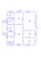 Floorplan. Set of groundfloor blueprints. Floor plan.