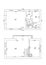 Floorplan. Set of groundfloor blueprints. Floor plan.