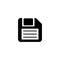 Floppy disk, data storage support, Magnetic floppy disc icon