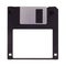 Floppy disk isolated on white