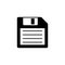 Floppy diskette icon. One of set web icons