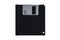 Floppy diskette isolated