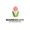 Flora, Floral, Flower, Nature, Rose Business Logo Template. Flat Color