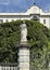 Flora, one of 12 statues of mythical divinities and allegorical figures on the front of the Italian garden of Villa Carlotta.