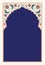 Floral arch for your design. Traditional Turkish ï¿½ Ottoman ornament. Iznik