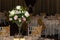 Floral Arrangement at Banquet Hall