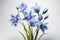 Floral arrangement, with a beautiful Bluebell flower.