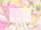 Floral background copy space pink yellow   white roses spring summer flowers  poster card illustration banner for text