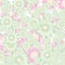 Floral background in soft colors