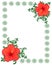 Floral Border Template Hibiscus