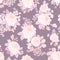 Floral bouquet seamless pattern. Flower posy background. Floral