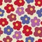 Floral bright pattern