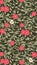 Floral camouflage pattern, A pattern that is both beautiful and functional. AI-Generated