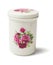 Floral Ceramic Container