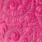 Floral elegant paper lace ornamental pink background. vector eps10