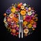 Floral Fusion: Blooming Utensils in Harmony