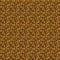 Floral gold seamless background.