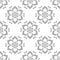 Floral gray seamless pattern. Background with fower elements for wallpapers