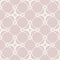 Floral grid seamless pattern. Simple vector beige and white geometric ornament