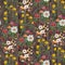 Floral Hand Made Digital Design Pattern