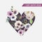 Floral Heart Graphic Design