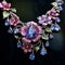 Floral-inspired Jewelry Collection with Vibrant Gemstones