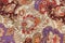 Floral material pattern