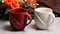 Floral Mugs: Elegant And Unique Ceramic Cups With Smooth Curves