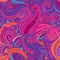 Floral paisley seamless pattern