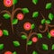 Floral pattern background illustrations