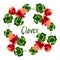 Floral Pattern Clover Flowers