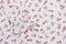 Floral pattern on cotton fabric