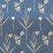 Floral pattern with fritillaria in engraved style. Botanical realistic print.