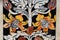 Floral Pattern Marble Intarsia - Palermo