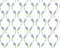 Floral pattern, seamless, blue buds, white background, vector.