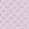 Floral retro seamless pattern.