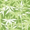 Floral seamless background. Bamboo leaf pattern. Floral seamless