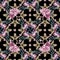 Floral seamless pattern in baroque style.