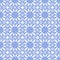 Floral seamless pattern blue color