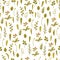 Floral seamless pattern cartoon. Small spring flower