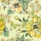 Floral seamless pattern. Flower background.