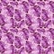 Floral seamless pattern. Hand drawing purple watercolor tropical leaves.