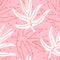 Floral seamless pattern with hand drawn ornament.