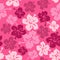 Floral seamless pattern of Hawaiian hibiscus