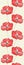 Floral seamless pattern, red popies